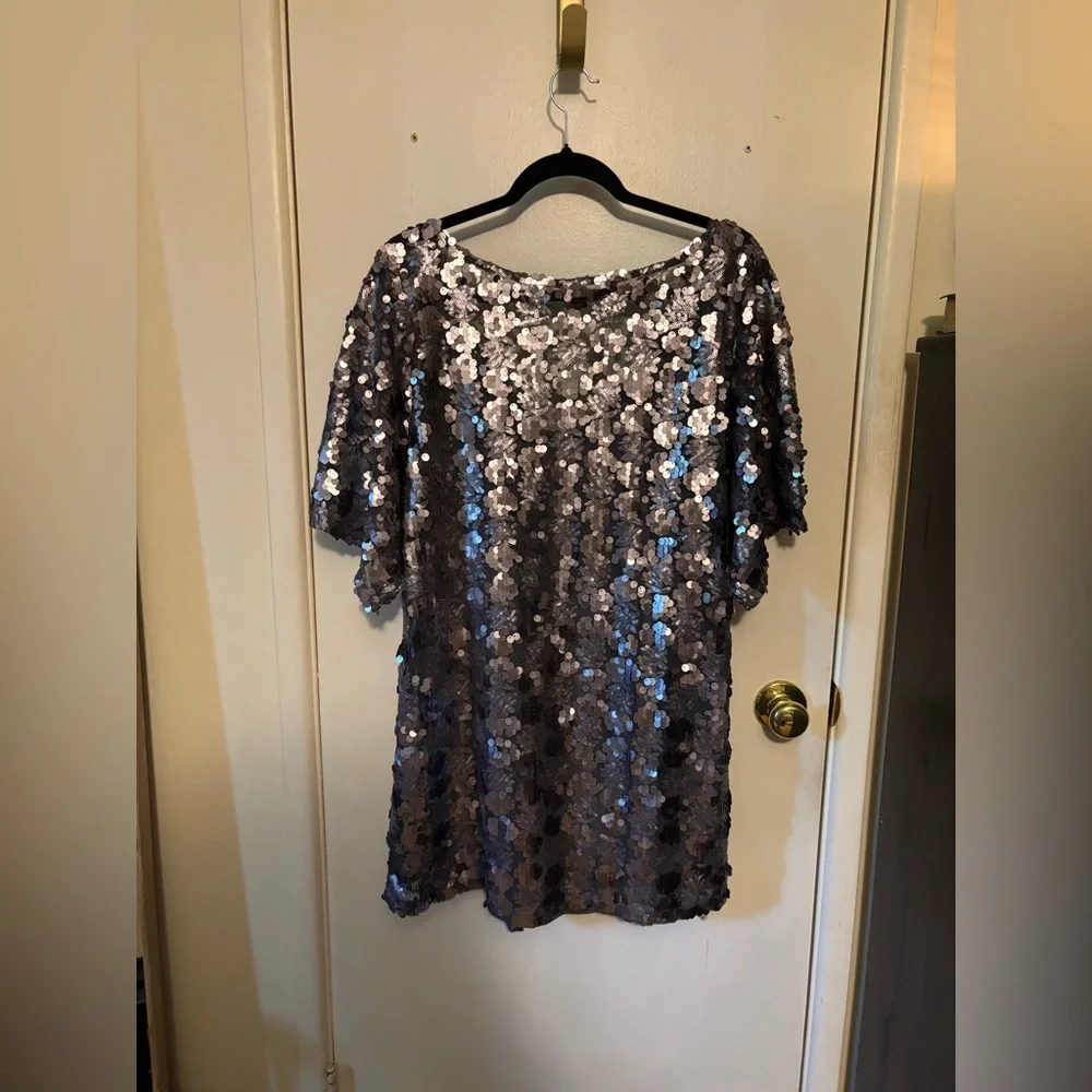 Free People sequin mini dress - Picture 3 of 7